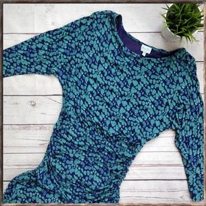 TRACY REESE Dropped Waist Dolman Sleeve Dress, M